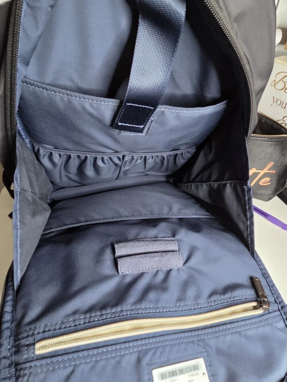 Briggs & Riley Sympatico Backpack Black Work Travel Water Resistant Nylon